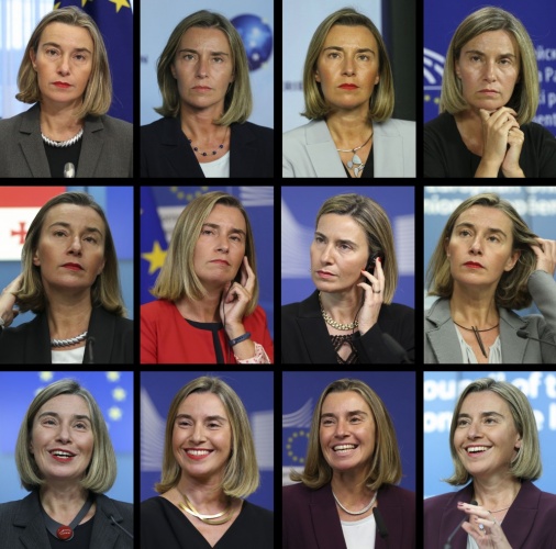 AB'nin dış politikasını AB Dışişleri ve Güvenlik Politikaları Yüksek Temsilcisi Federica Mogherini yürütüyor.