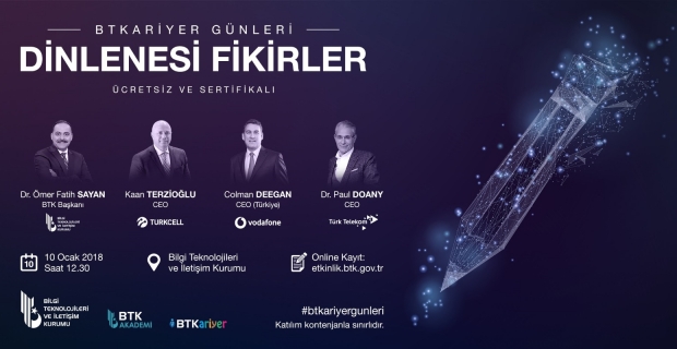 BTKariyer Günleri “Dinlenesi Fikirler“ Paneli