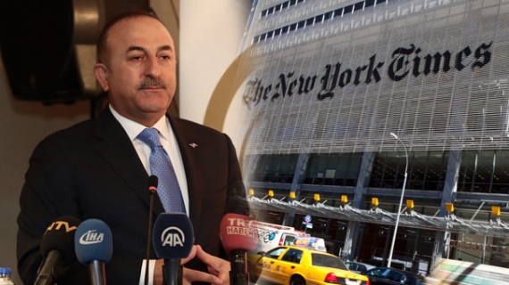 Çavuşoğlu The New York Times için yazdı