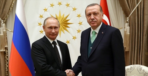 Cumhurbaşkanı Erdoğan, Putin ile Suriye'yi görüştü