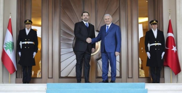 Lübnan Başbakanı Hariri Çankaya Köşkü'nde