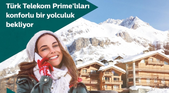 Türk Telekom Prime'dan kış ayrıcalıkları