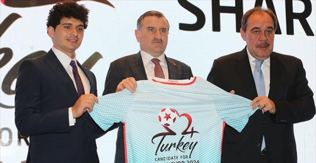 Türkiye'nin EURO 2024 adaylığı logosu tanıtıldı