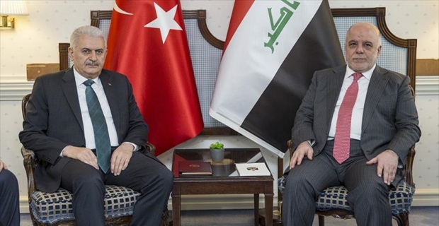 Başbakan Yıldırım, Irak Başbakanı İbadi ile görüştü