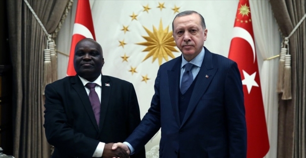 Cumhurbaşkanı Erdoğan, Burundi Meclis Başkanı kabul etti