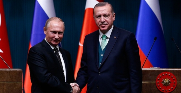Cumhurbaşkanı Erdoğan ile Putin, Afrin ve İdlib'i görüştü