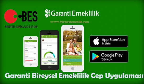 Garanti, internet ve cepten BES hizmeti sunmaya başladı