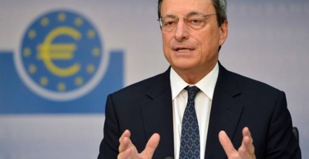 ECB Başkanı Draghi: Ekonomik büyüme ılımlı seyrediyor