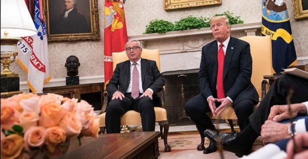 Trump ve Juncker ticaret sorununa çözüm için masada