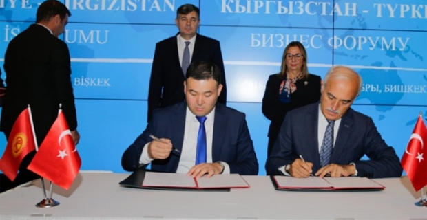 Kırgızistan'la 3 iş birliği anlaşması imzalandı