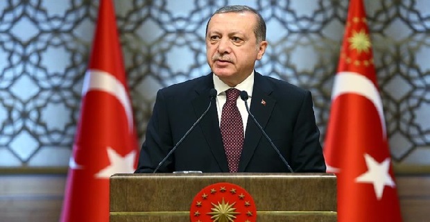 Cumhurbaşkanı Erdoğan'da Cumhuriyet Bayramı mesajı