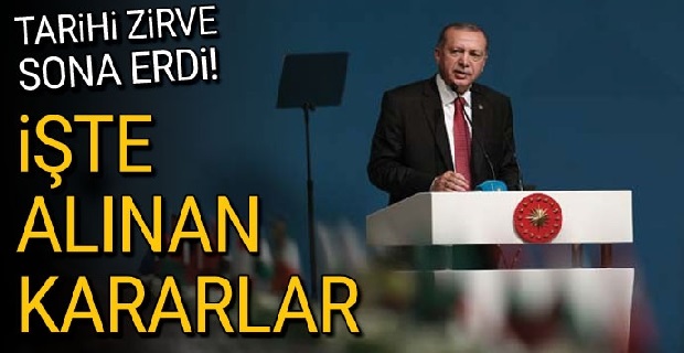 Dörtlü zirvenin bildirisi yayımlandı