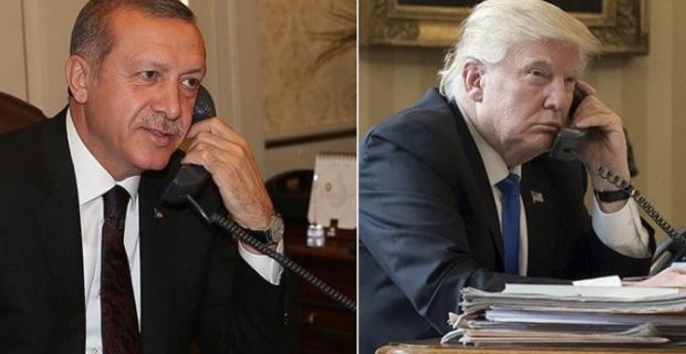 Erdoğan ile Trump görüştü