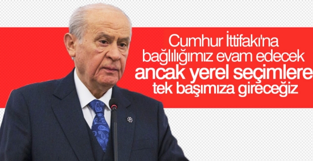 Bahçeli'den yerel seçim genelgesi