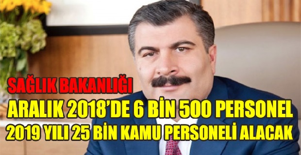 Sağlık Bakanlığı, 25 bin atama yapacak