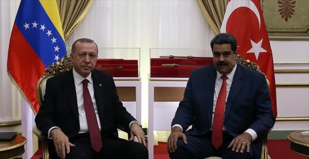 Cumhurbaşkanı Erdoğan'dan Maduro'ya destek