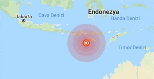 Endonezya'da 6,6 büyüklüğünde deprem