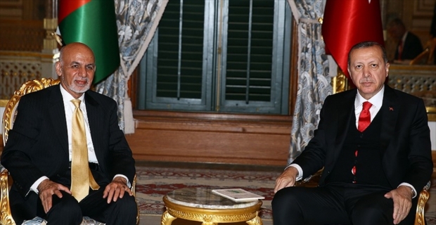 Erdoğan'dan Afganistan Cumhurbaşkanı Gani'ye taziye mesajı