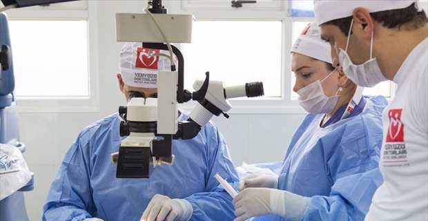 Yeryüzü Doktorları'ndan 2018'de 5 bin 441 katarakt ameliyatı