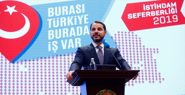 Bakan Albayrak'tan 2,5 milyon istihdam müjdesi