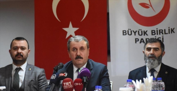 BBP Genel Başkanı Destici: İttifaka bir mecburiyetimiz yok