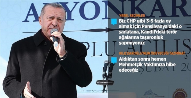 Cumhurbaşkanı Erdoğan: Terör ağalarına taşeronluk yapmıyoruz