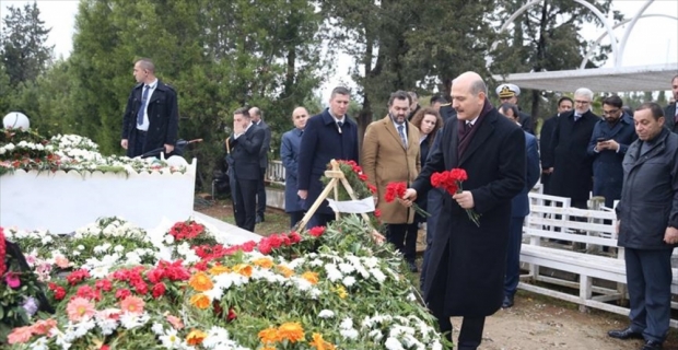 İçişleri Bakanı Soylu KKTC'de Denktaş ailesine taziye ziyaretinde bulundu