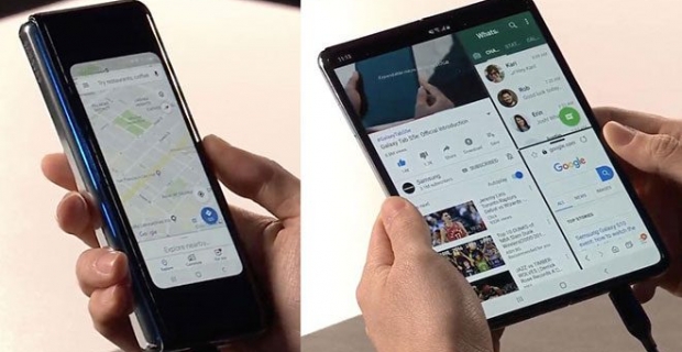 Katlanabilir ekranlı Samsung Galaxy Fold