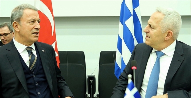 Milli Savunma Bakanı Akar Yunan mevkidaşıyla  görüştü