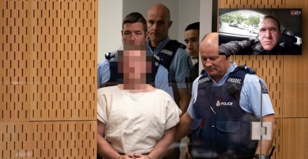 Yeni Zelanda'daki camilere terör saldırısı zanlısı mahkemeye çıkartıldı