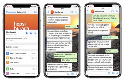 Hepsiburada, WhatsApp üzerinden müşteri hizmetleri uygulamasını başlattı