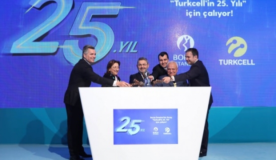 Borsa İstanbul'da gong Turkcell için çaldı