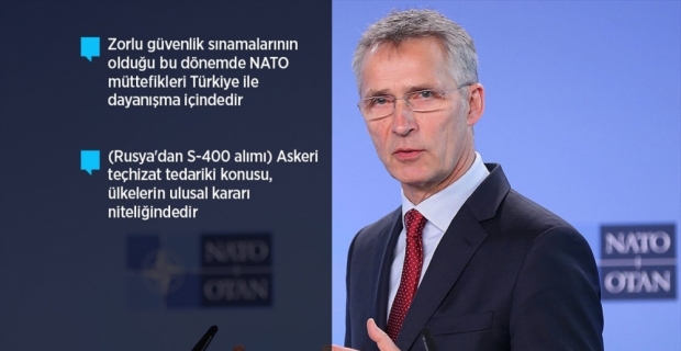 NATO Genel Sekreteri Stoltenberg AA'ya konuştu