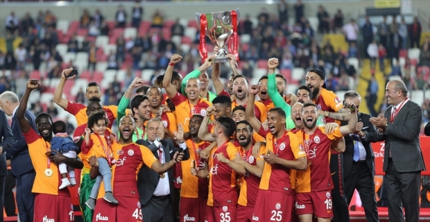 Türkiye Kupası'nın sahibi Galatasaray