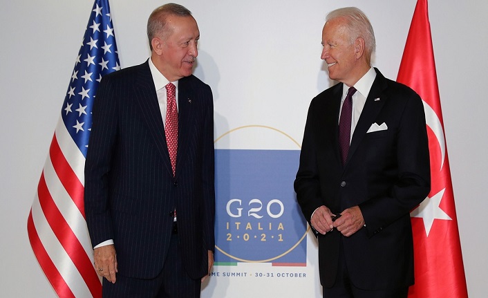 Erdoğan ve Biden, 1 saate yakın görüştü