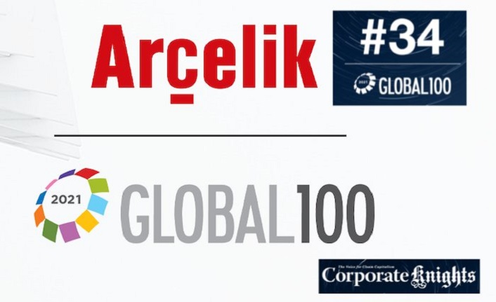 Arçelik, Dünyanın En Sürdürülebilir 100 Şirket Endeksi’nde yer alan ilk ve tek Türk şirketi