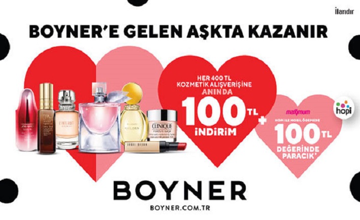 Boyner'den Sevgililer Günü'ne özel kozmetik kampanyası