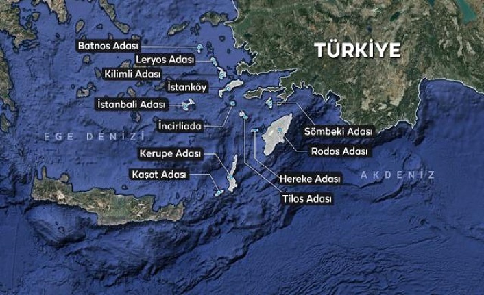 Atina Adalara ABD zırhlısı gönderdi, Türk İHA'ları tespit etti