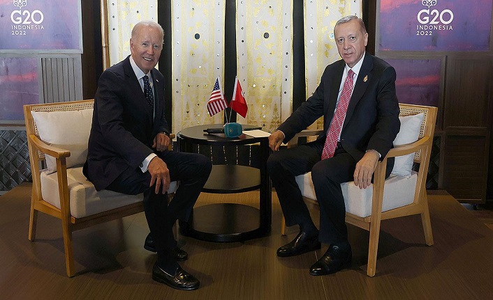 Cumhurbaşkanı Erdoğan, Biden ile bir araya geldi