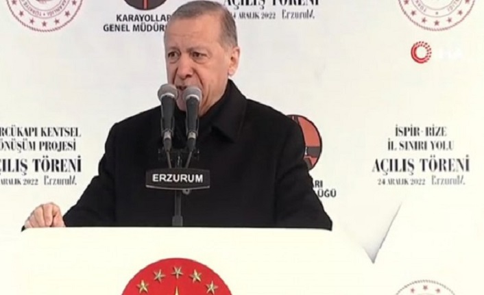 Cumhurbaşkanı Erdoğan: Pazartesi günü yeni müjde vereceğiz