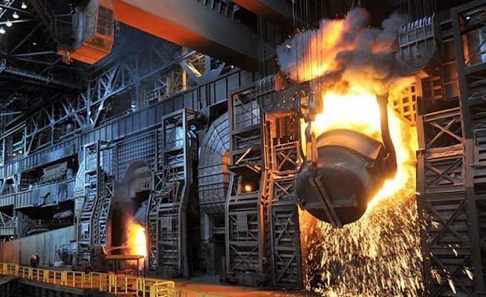 Ham çelik üretimi ocak-mart döneminde yıllık yüzde 21,5 azaldı