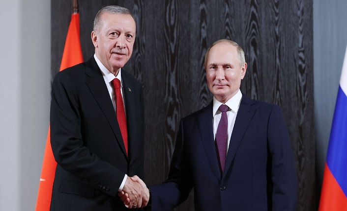 Cumhurbaşkanı Erdoğan, Putin ile görüştü