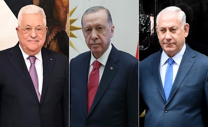 Erdoğan önümüzdeki hafta Abbas ve Netanyahu'yu ağırlayacak