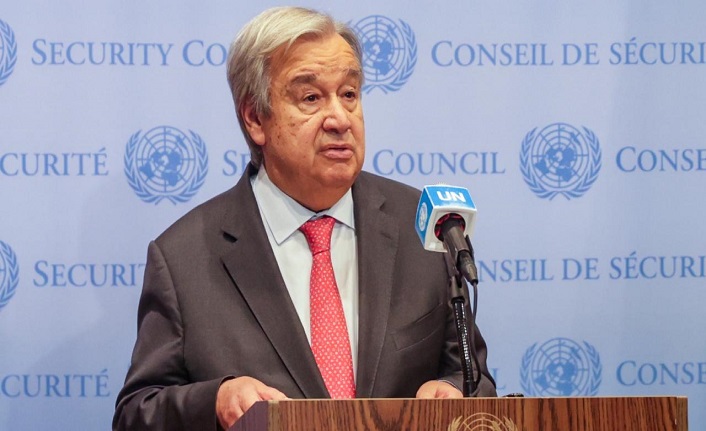 BM Genel Sekreteri Guterres, Gazze'de insani ateşkes çağrısını yineledi