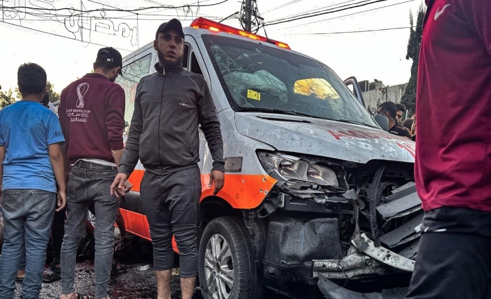 Filistin Kızılayı: İsrail ambulansları hedef alıyor ve yaralılara ulaşmakta güçlük çekiyoruz
