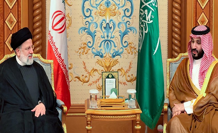 İran Cumhurbaşkanı ile Suudi Veliaht Prensi ilk kez görüştü