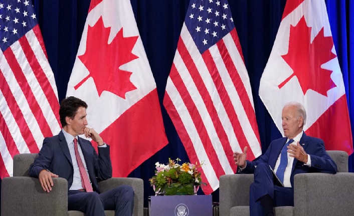 Kanada Başbakanı Trudeau ve ABD Başkanı Biden, Filistin'deki son gelişmeleri görüştü