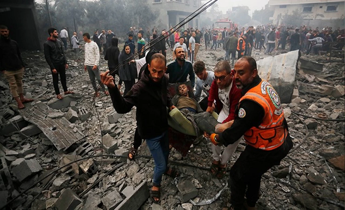 Gazze'de saldırılarda ölenlerin sayısı 17 bin 997’ye yükseldi