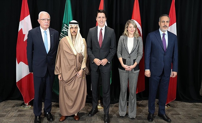 İİT ve Arap Birliği Temas Grubu Kanada'da görüşmeler yaptı