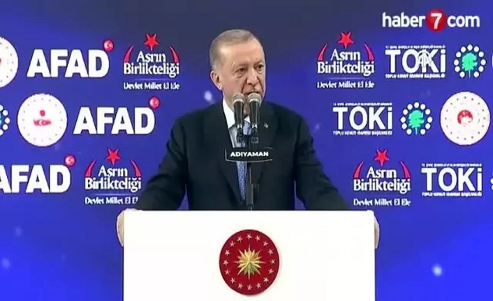 Cumhurbaşkanı Erdoğan: Savunma sanayii yatırımlarını deprem bölgesine yönlendiriyoruz